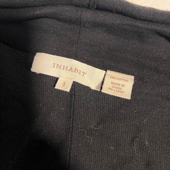 Inhabit S black cardigan sweater - Picture 6 of 6